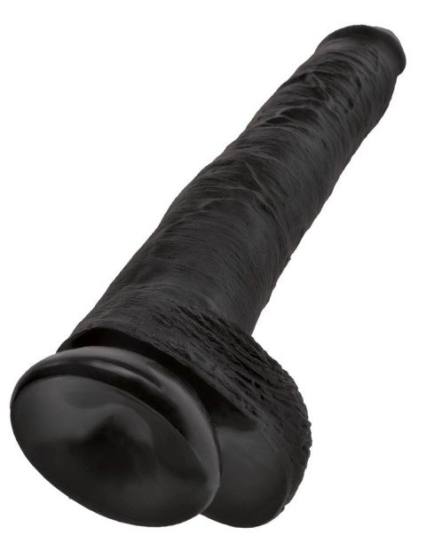 Pipedream King Cock model 36 cm czarny z przyssawką, PVC