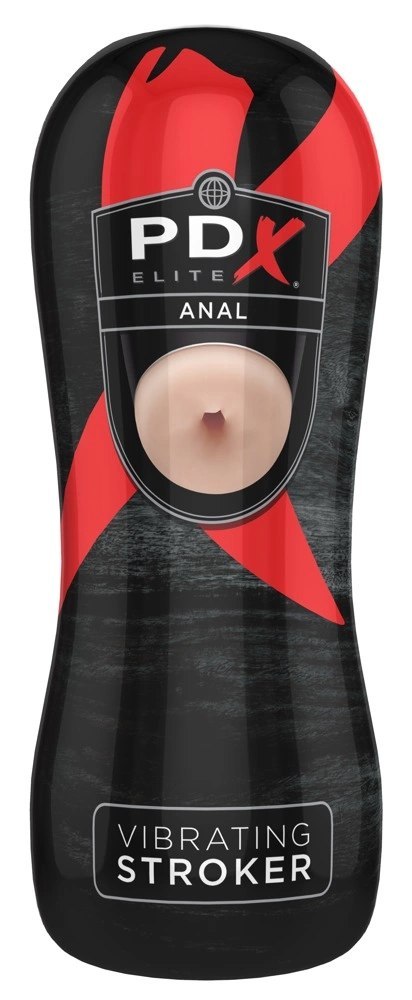 Pipedream PDX Elite Anal Stroker Vibrating 17,5 cm system wibracji