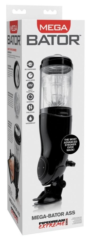 Pipedream PET Czarna maszyna intymna z uchwytem na tablet, 27,9 cm