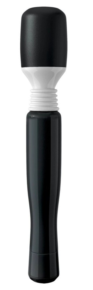 Wanachi Mini Massager 21cm - masażer z elastyczną głowką, czarny