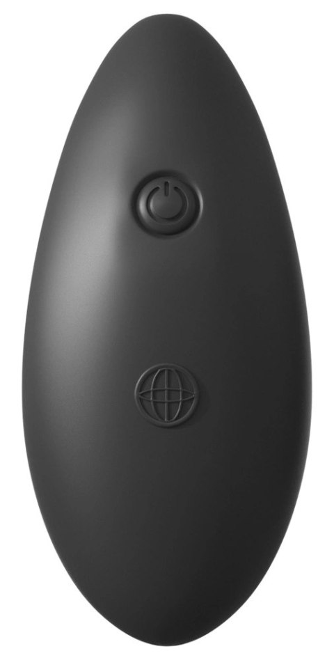 Fantasy C-Ringz Czarny Pierścień Silikonowy z Wibrobulletem i Pilotem