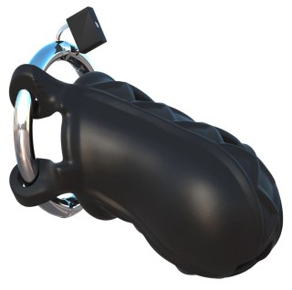 Fantasy C-Ringz silikonowa klatka z zamkiem i pierścieniem 9,5 cm