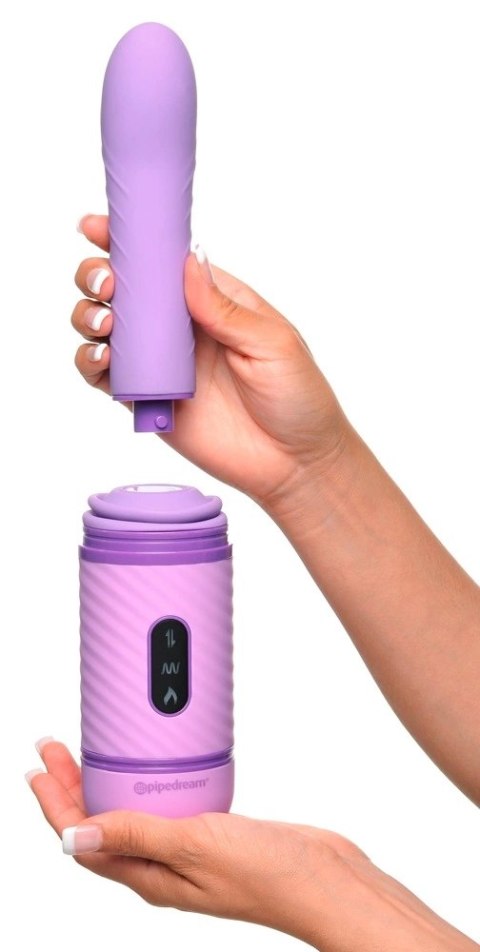 Fantasy For Her 3in1 - Wibrator z funkcją wstrząsow, wibracji i ogrzewania