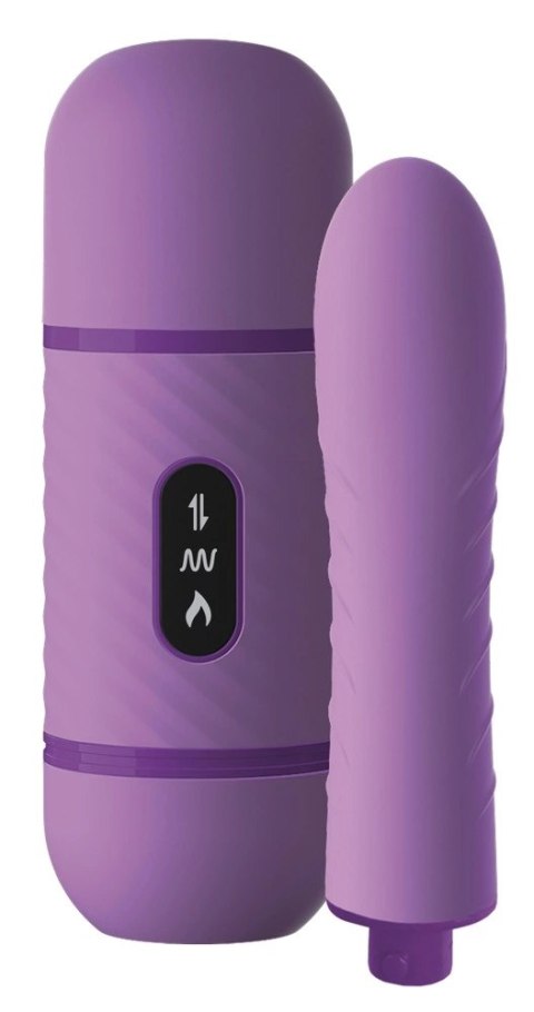 Fantasy For Her 3in1 - Wibrator z funkcją wstrząsow, wibracji i ogrzewania