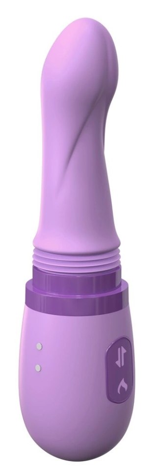 Fantasy For Her Her Ultimate Pleasure - Wibrator z funkcją ogrzewania, wibracji i rotacji, 21,3 cm, fioletowy