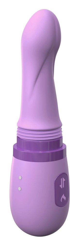 Fantasy For Her Her Ultimate Pleasure - Wibrator z funkcją ogrzewania, wibracji i rotacji, 21,3 cm, fioletowy