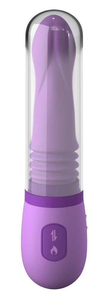 Fantasy For Her Her Ultimate Pleasure - Wibrator z funkcją ogrzewania, wibracji i rotacji, 21,3 cm, fioletowy