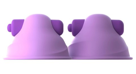 Fantasy For Her Zaciski Wibracyjne Ssące na Sutki Fioletowe 5,8cm