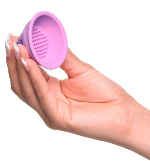 Fantasy For Her Zaciski Wibracyjne Ssące na Sutki Fioletowe 5,8cm