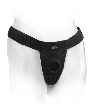 Fetish Fantasy Elite Uprząż Uniwersalna z Elastycznym Pierścieniem, Czarna