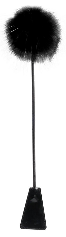 Fetish Fantasy Series Czarna packa z piorkiem, 51 cm, ABS