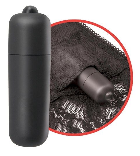 Fetish Fantasy Series Hanky Spank Me - Koronkowe stringi z systemem wibracji, czarne