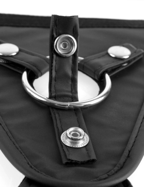 Fetish Fantasy Series Uprząż Regulowana z 3 Pierścieniami Silikonowymi