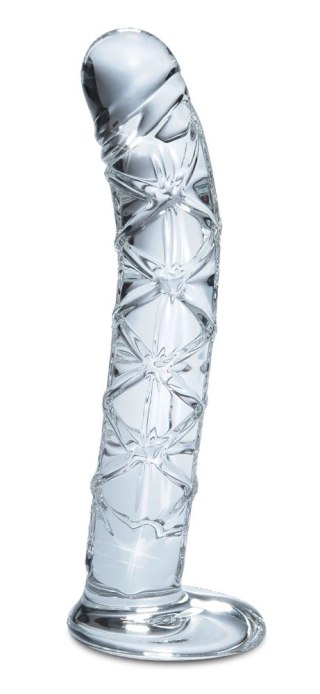 Icicles Model 24 szklany masażer anatomiczny zakrzywiony 16,5 cm