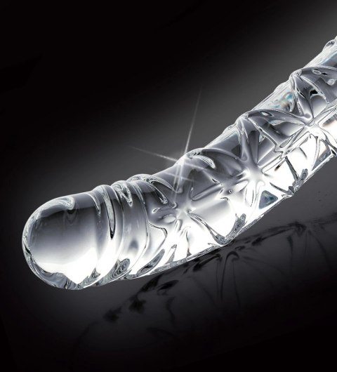 Icicles Model 24 szklany masażer anatomiczny zakrzywiony 16,5 cm
