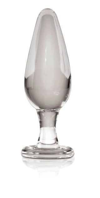 Icicles Model 26 Szklany korek do masażu ręcznie wykonany 11 cm