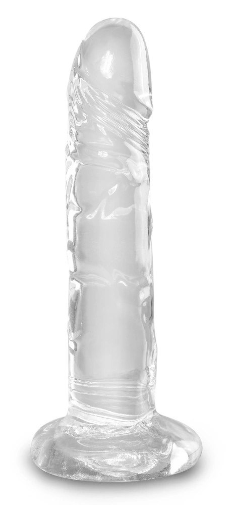 King Cock Clear Model Transparentny 15 cm z Przyssawką