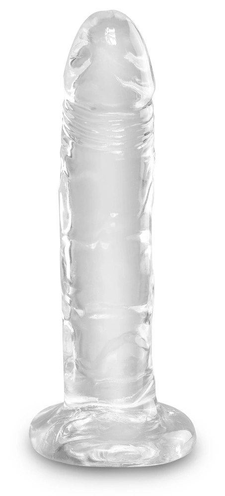 King Cock Clear Model Transparentny 15 cm z Przyssawką