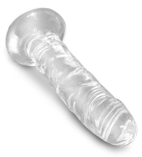 King Cock Clear Model Transparentny 15 cm z Przyssawką