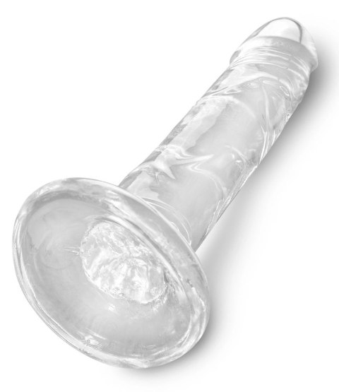King Cock Clear Model Transparentny 15 cm z Przyssawką