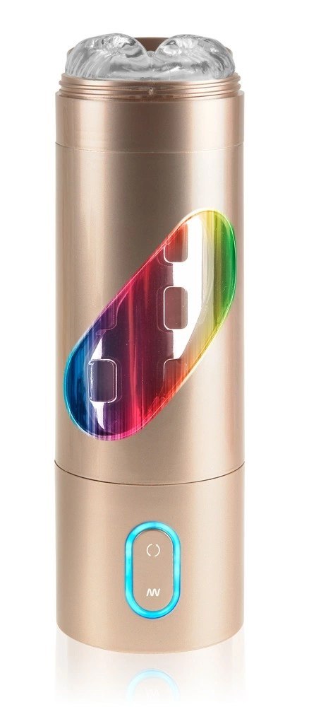 PET Wibrująca Maszyna Intymna Silver 9 Trybow Obrotu 24,1 cm