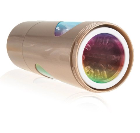 PET Wibrująca Maszyna Intymna Silver 9 Trybow Obrotu 24,1 cm