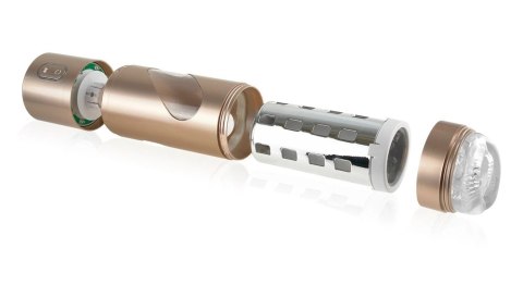 PET Wibrująca Maszyna Intymna Silver 9 Trybow Obrotu 24,1 cm