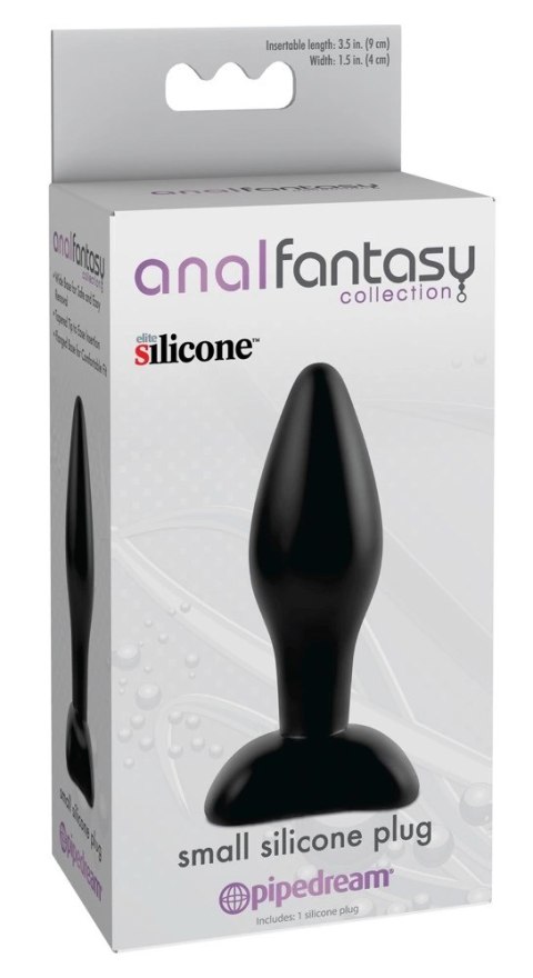 Pipedream Anal Fantasy Elite Plug silikonowy mały 9 cm czarny