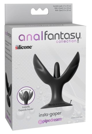 Pipedream Anal Fantasy Insta-Gaper silikonowy korek z przyssawką 9,5 cm