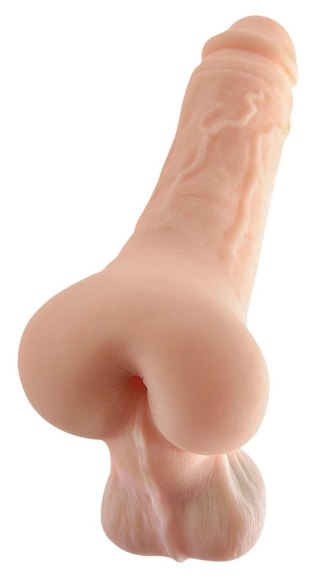 Pipedream Extreme Toy PET XL cielisty 26 cm - model anatomiczny z otworem