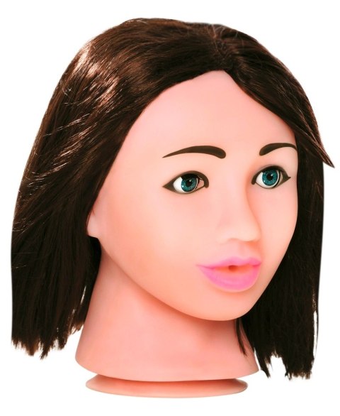 Pipedream Fetish Fantasy Head Model z Otworem Ust i Długimi Włosami