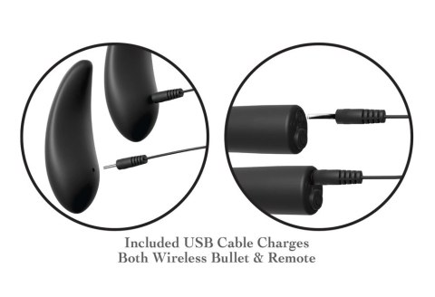 Pipedream Fetish Fantasy Series - Stringi z pilotem, 10 trybow, czarne