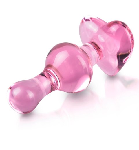 Pipedream Icicles 24 - szklany korek do masażu kulkowy 9,5 cm