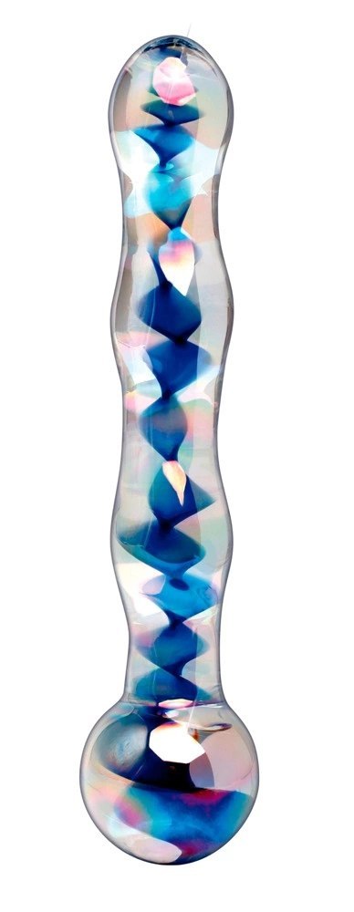 Pipedream Icicles Model 24 - Ręcznie Wykonany Szklany Masażer 17,5 cm