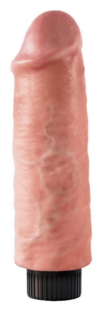 Pipedream King Cock 20 cm Model z Przyssawką Jasny Beżowy PVC