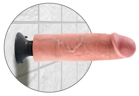 Pipedream King Cock 25 cm Jasny Model z Przyssawką - Elastyczny System