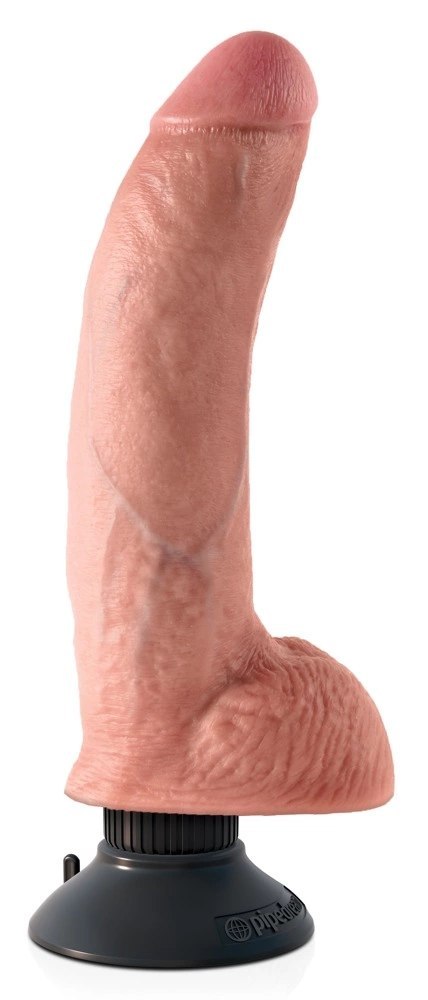 Pipedream King Cock Model 23 cm jasny - elastyczny, wodoodporny, przyssawka