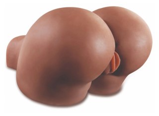 Pipedream PET Model Intymny z Dwoma Otworami Brązowy XL