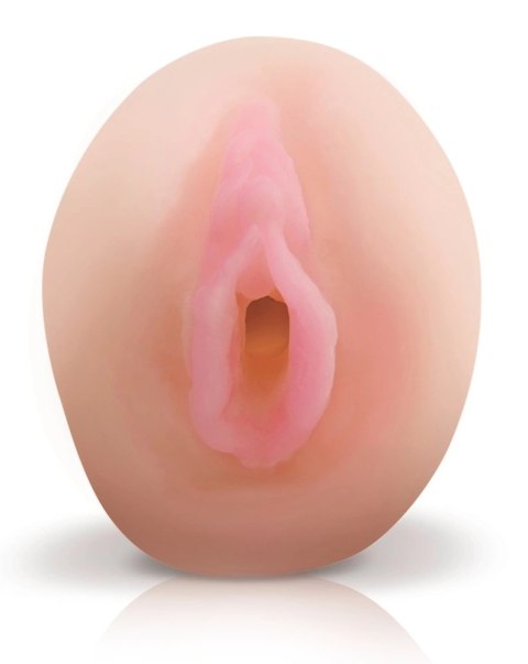 Pipedream PET model ręczny cielisty - kompaktowa maszyna intymna TPE