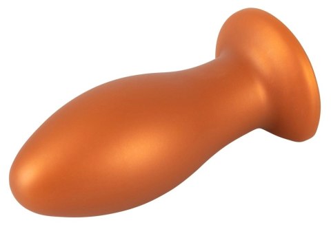 ANOS Wtyczka Stożkowa z Przyssawką XL 16 cm Pomarańczowa Silikon