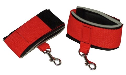 Bad Kitty Red Giant - Kompletny zestaw do krępowania, czerwony