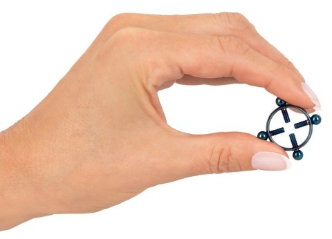 Bad Kitty Zaciski na sutki Blue Moon z 4 śrubami, stal nierdzewna