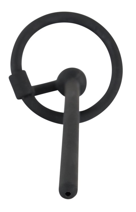 Mystim Plug do cewki moczowej z ruchomym pierścieniem, silikon 12,7 cm