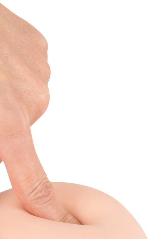 Nature Skin Model 24 cm - elastyczny anatomiczny model z przyssawką, TPE