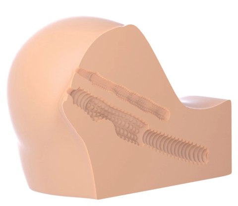 Pipedream PET - Model intymny dwukanałowy, kompaktowy TPE 15,9 cm