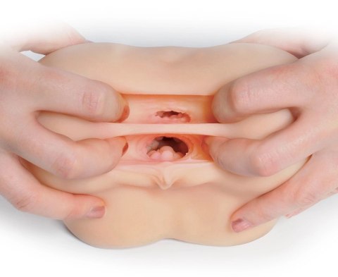 Pipedream PET - Model intymny dwukanałowy, kompaktowy TPE 15,9 cm