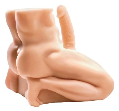 Pipedream PET - anatomiczny męski tors w pozycji klęczącej 36 cm