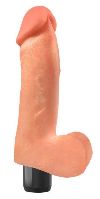 Pipedream Real Feel model z jądrami 19 cm, wodoodporny TPR, wibracje