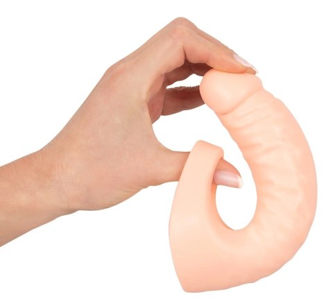 Realistixxx Double Fucker - Pierścień elastyczny z anatomiczną nakładką 18 cm