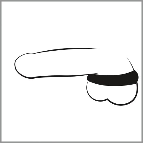 Rebel Zestaw 3 pierścieni anatomicznych TPR czarne rożne szerokości